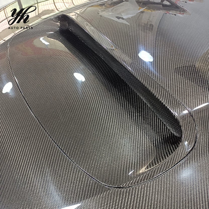 New 2008-2014 for Impreza GRB GVB WRX STI OEM Style Carbon Fiber Hood Bonnet with High Gloss Finish and Easy Installation