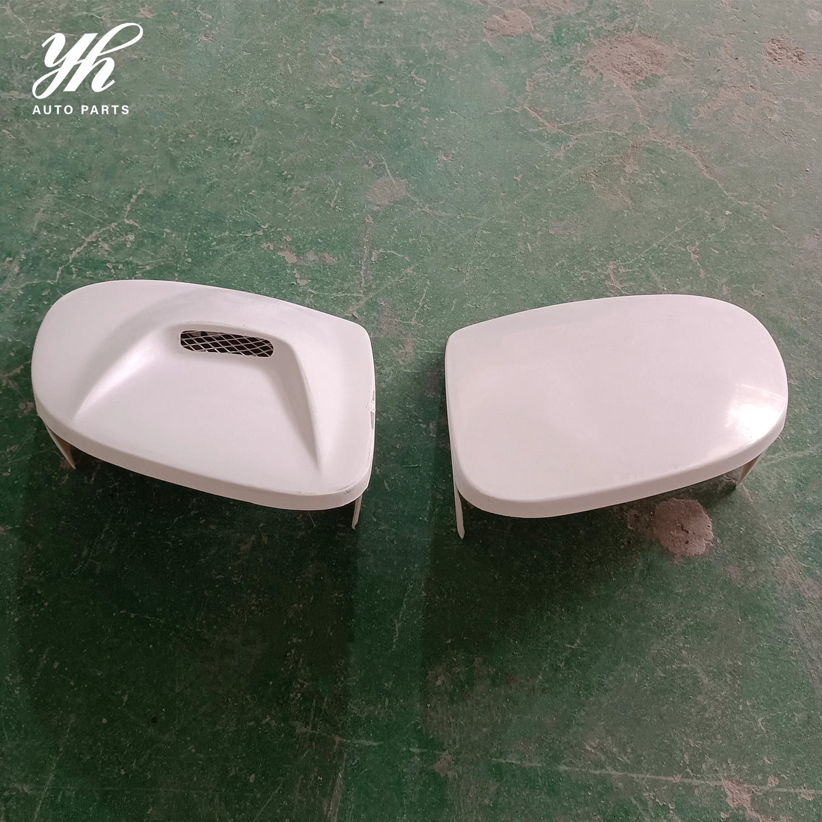For RX7 FD3S NACA Vented Style Headlight Cover Carbon Fiber