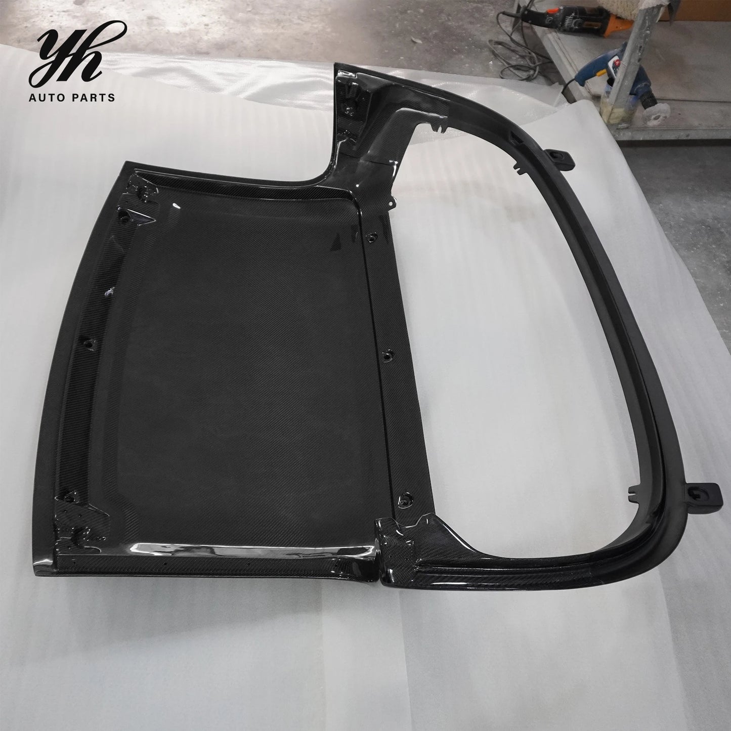 FOR MX-5 CARBON FIBER HARDTOP CAR ROOF BLACK 2005-2016