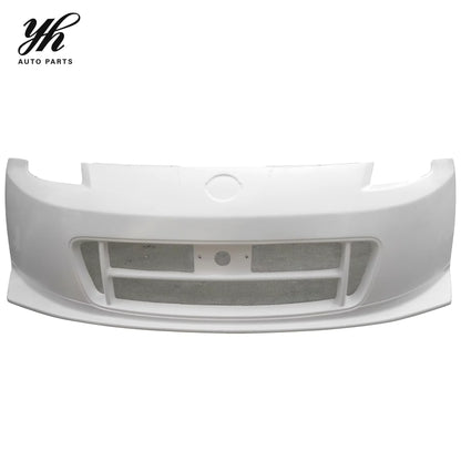 New Yuhang High Quality Z33 350Z Fairlady Nismo NI STYLE V1 Glass Fiber Front Bumper Black/White 100% Fitment Easy Installation