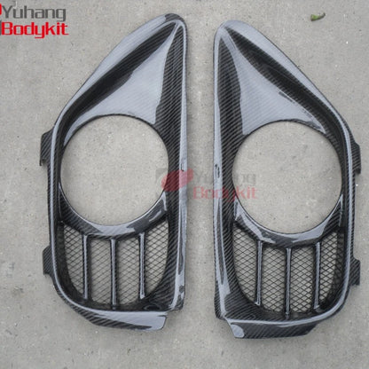 For 2008-2010 R35 GTR Carbon MCR Style Exhaust Surround Shroud Heat Shield CF 2pcs