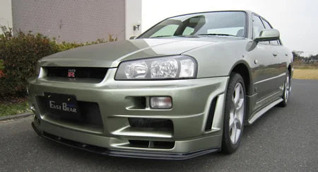 Completely Upgraded and Modified for Skyline R34 GTR  Carbon Fiber Front Bumper