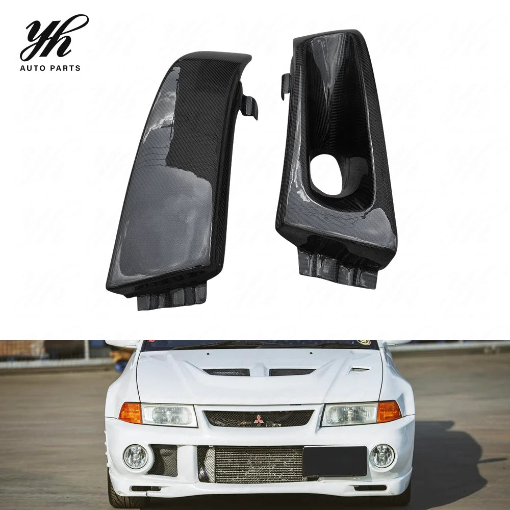 For Lancer EVOLUTION 6 EVO 6 AIR INTAKE REPLACEMENT (LHS) Carbon Fiber