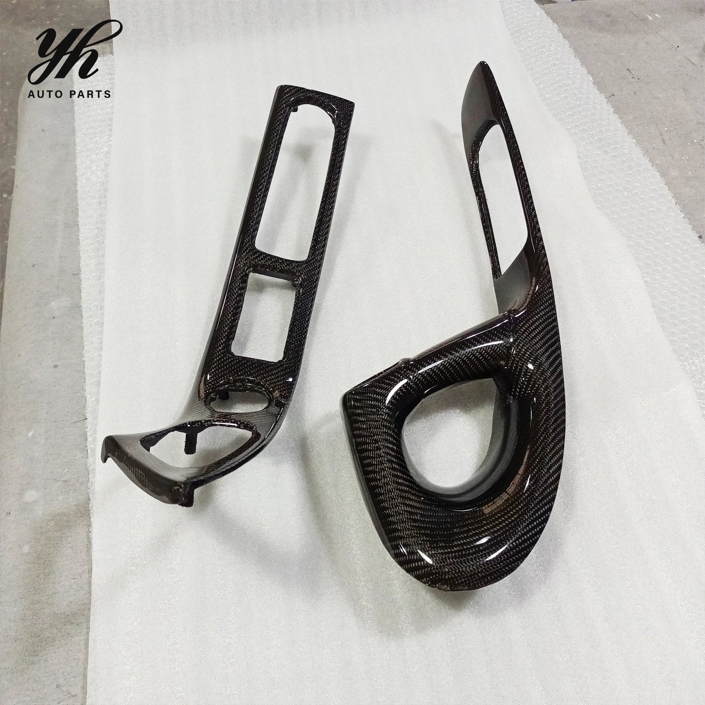 For 1992-1997 RX7 FD3S RHD Inner Door Handle Replacement (Pair) Carbon Fiber