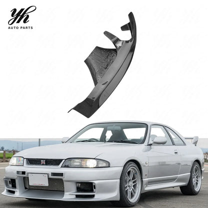 Headlight Cover Skyline R33 Carbon Fiber Headlight Air Intake Vents (LHS) CF