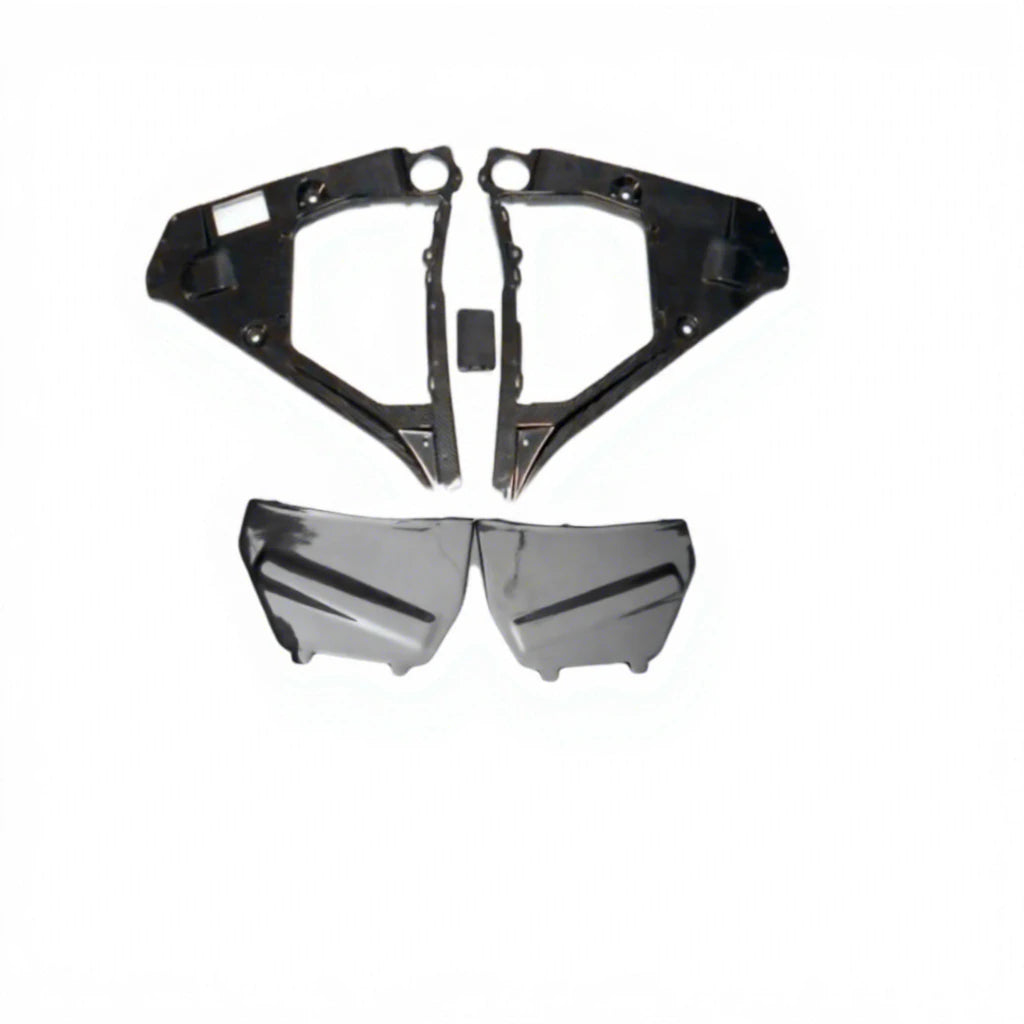 OEM Style Carbon Fiber Engine Compartment Cover 5Pcs Set for Nissan GT-R GTR R35 VR38DETT Engine Bay Tuning Parts