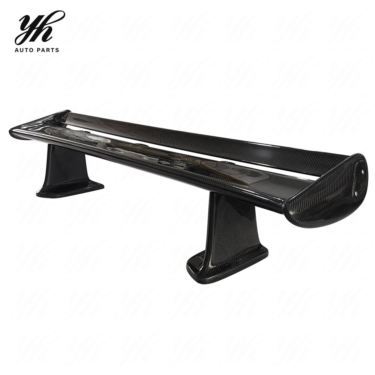 Universal GT Wing Rear Spoiler Carbon Fiber CF Blade FRP Base for Nissan Skyline R32 R33 R34 GTT GTS Drift Tuning