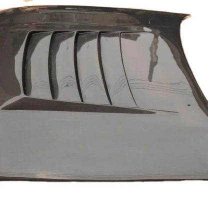 YH New R33 GTS Spec 1 Ni Carbon Fiber Engine Hood-Black/White Retrofit/Upgrade