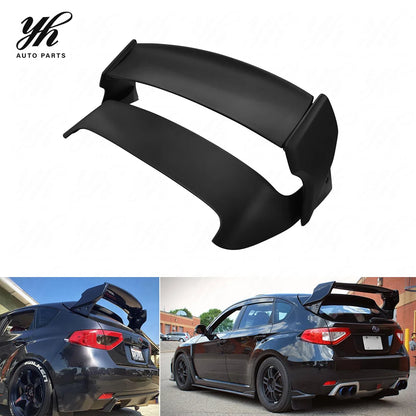 Glass Fiber Rear Spoiler for 2008-2014 Subaru Impreza GRB WRX STI VS Style Hatchback Single Deck