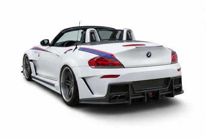 New Arrival Yuhang White Wide Body Kit for Z4 E89 Glass Fiber FRP Front/Rear Bumper Over Fenders Side Skirts 2009-2016