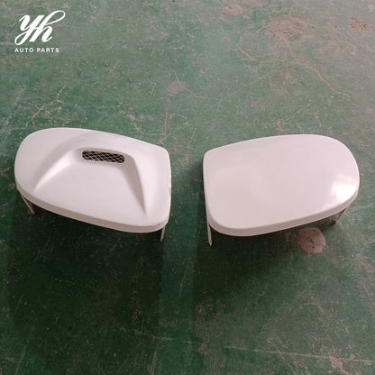 Fiberglass Front Headlamp Lid Cover with NACA Intake Duct FRP for Mazda RX7 FD3S Race Performance Upgrades 2PCS