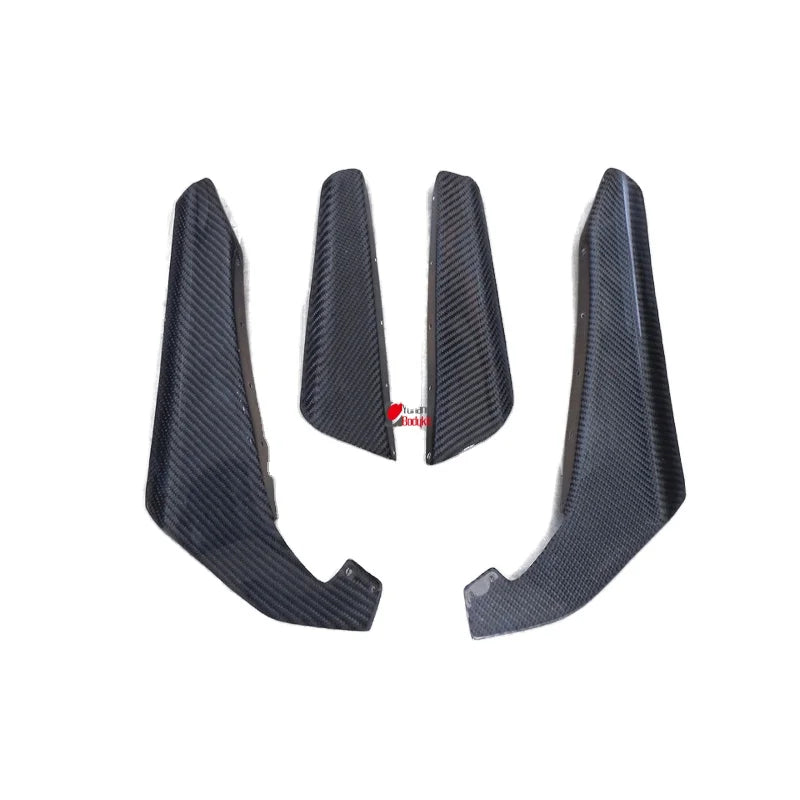 For Skylline R34 GTR OEM Front Bumper Canard 4pcs Carbon Fiber