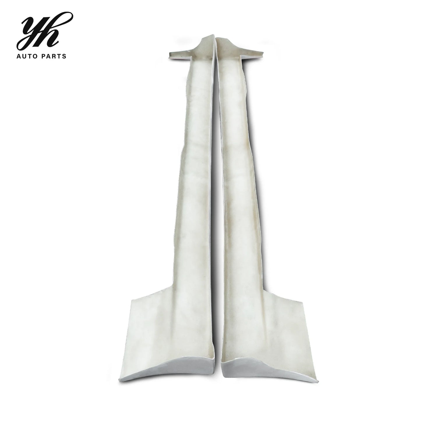 White Fiber Glass FRP Anti-Collision Strip Side Skirts for Nissan Skyline R33 BN-Sports 1998-1999