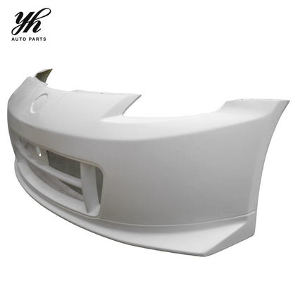 New Yuhang High Quality Z33 350Z Fairlady Nismo NI STYLE V1 Glass Fiber Front Bumper Black/White 100% Fitment Easy Installation