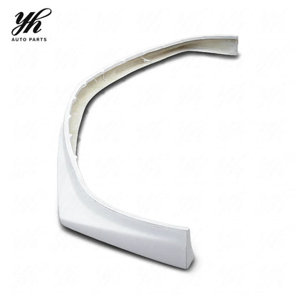 White High Quality Glass Fiber Ralliart Front Lip for EVO 8 with 100% Fitment
