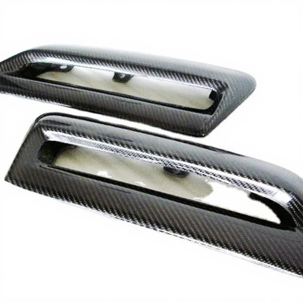 Chargespeed CF Carbon Fiber Bonnet Hood Scoop Vents 2008-2012 Lancer Evolution X EVO 10 CS Style Car Styling Body Parts