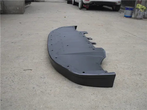 New Yuhang Carbon Fiber Front Lip with Undertary for 2011-2013 GT-R (R35) DBA OEM High Gloss Carbon Black