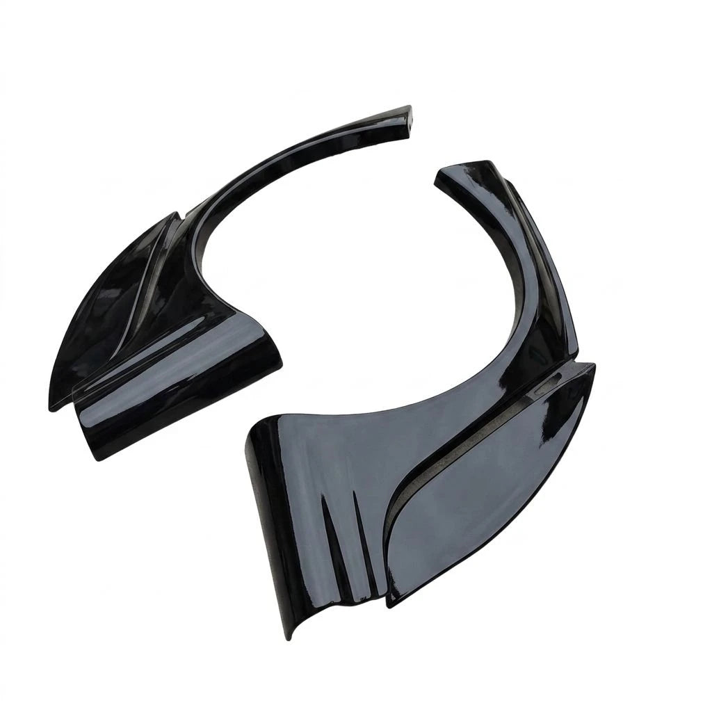 Unpainted FRP Rear Fender Flares Widebody Kit Wheel Arches 4Pcs for VW Volkswagen Golf GTI R MK5 MK6 MK7 Tuning Parts