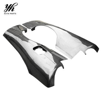 3K Twill Carbon Fiber Rear Over Fenders +50mm Widebody Flares for Nissan 180SX RS13 S13 240SX Hatchback Tuning