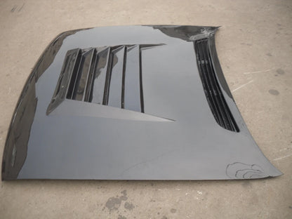 A31 DMAX New Front Hood Carbon Fiber 3K Twill Weave Black