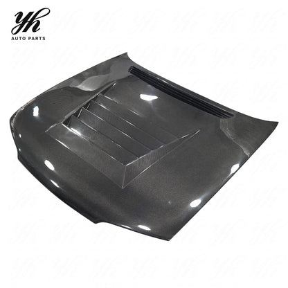 New R33 GTS Spec 1 Ni Carbon Fiber Hood Bonnet with High Glossy Finish and True 3K Twill Weave
