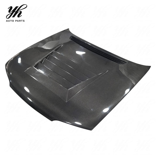 New R33 GTS Spec 1 Ni Carbon Fiber Hood Bonnet with High Glossy Finish and True 3K Twill Weave