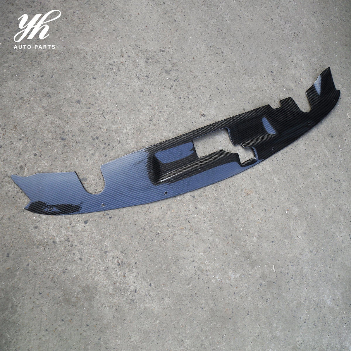 FRP Radiator Cooling Plate OE Style Fiberglass Air Diversion Panel for Nissan 350Z Z33 2003-2009 Engine Trim
