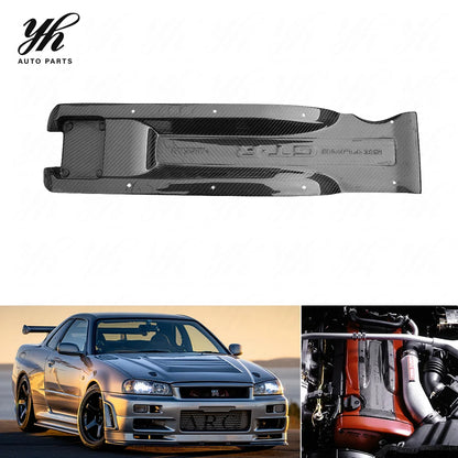 CF Carbon Fiber Bodykit for Skyline BNR32 R32 R33 R34 RB26 DETT Spark Engine Plug Cover Replacement