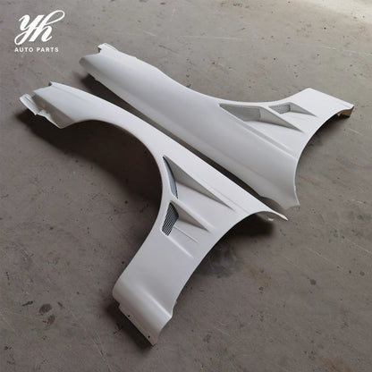 BN Sports Style FRP Front Over Fenders +30mm Widebody Flares for Nissan Silvia S14 Zenki Early Model 240SX Tuning