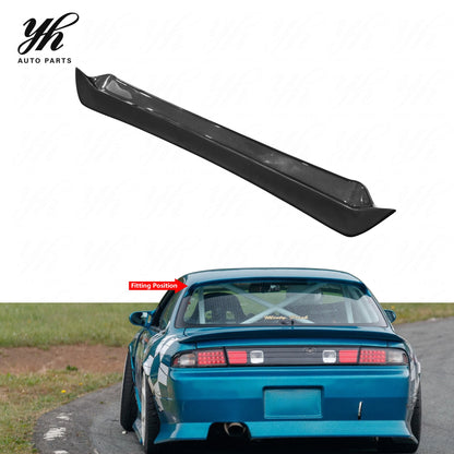 Carbon Fiber Roof Spoiler for  S14/S14A Dmax Style CF Rear Wing Spoiler