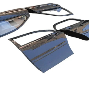 Evolution EVO 8 9 VC Rear and Front Doors 4pcs CF Carbon Fiber Black High Quality