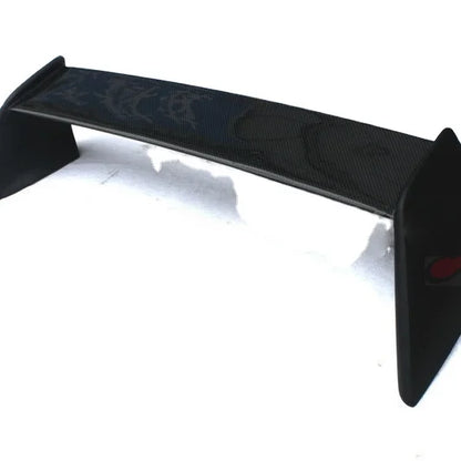 Carbon Fiber FQ Type Rear Spoiler with FRP Legs Single Deck High Glossy Finish for 2001-2007 Mitsubishi Lancer Evolution 7-9