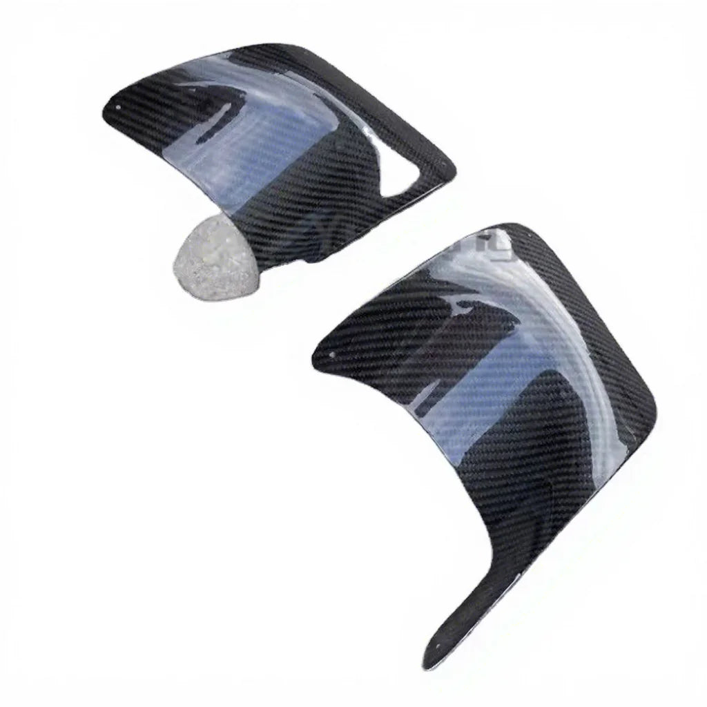 Auto Bodykit CF Carbon Fiber Rear Bumper Exhaust Heatshield for 08-12 Lancer Evolution X EVO 10
