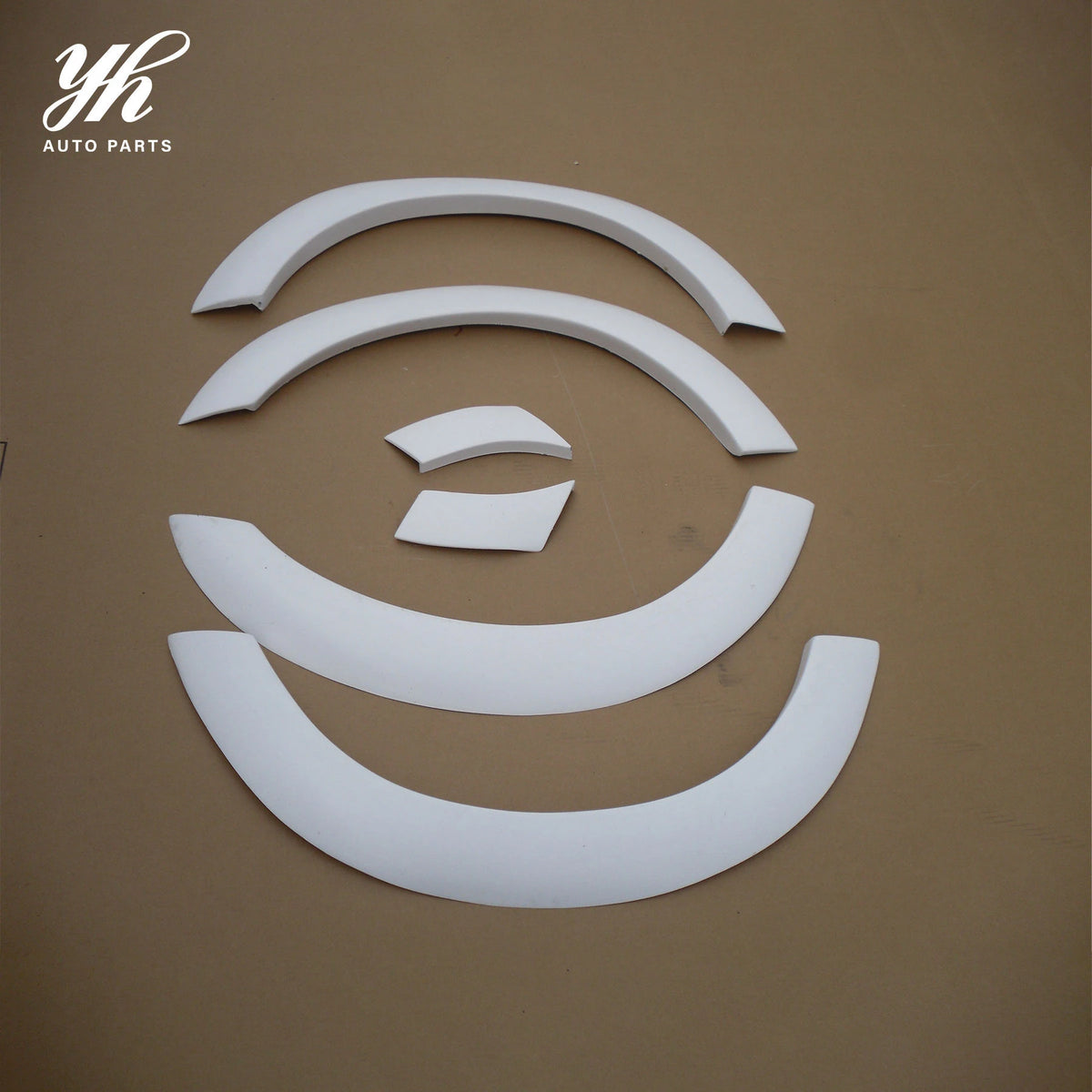 FRP 400R Style Fender Flares Wheel Arches Fiberglass for Nissan Skyline R33 GTS GTR BCNR33 Widebody Kit 4PCS