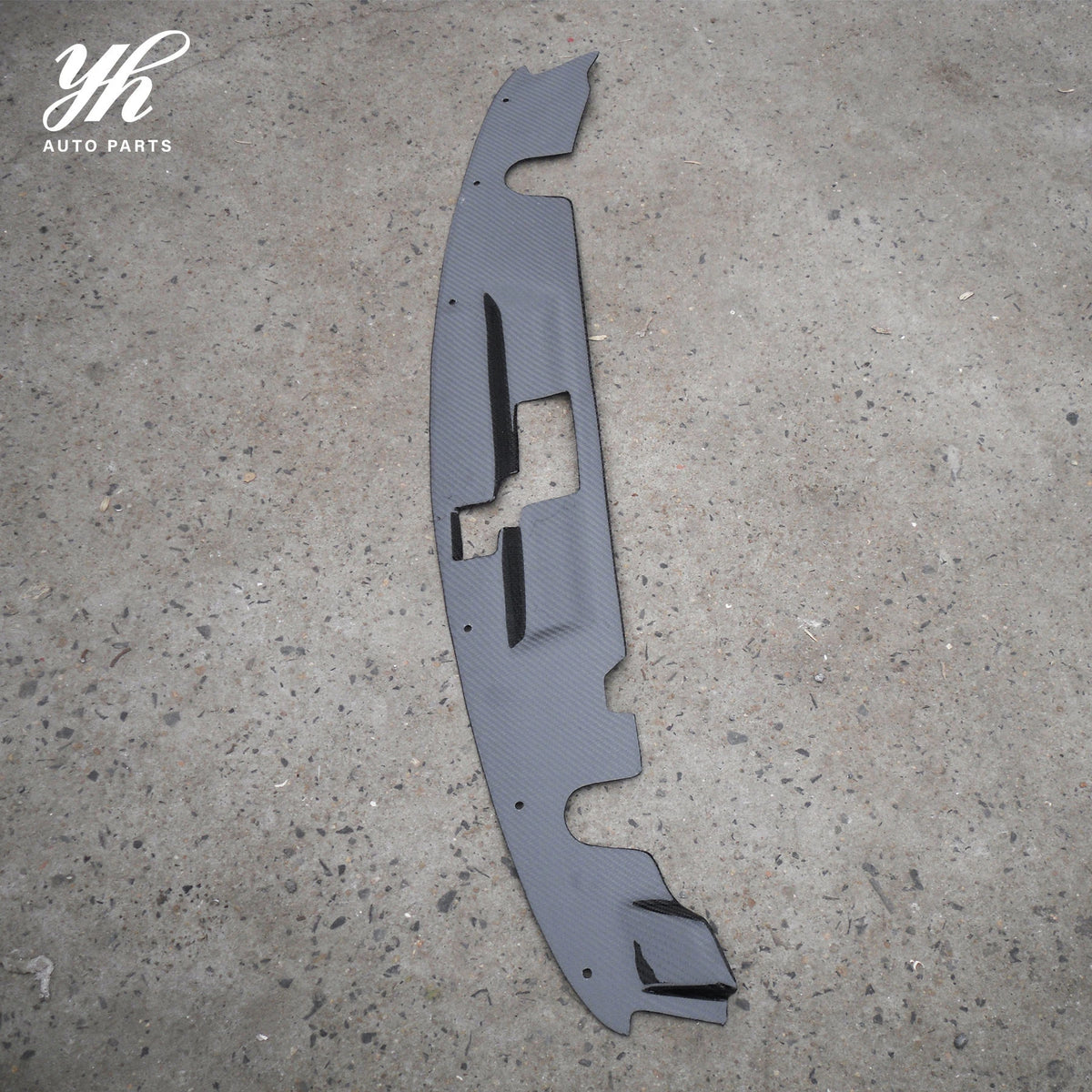 FRP Radiator Cooling Plate OE Style Fiberglass Air Diversion Panel for Nissan 350Z Z33 2003-2009 Engine Trim