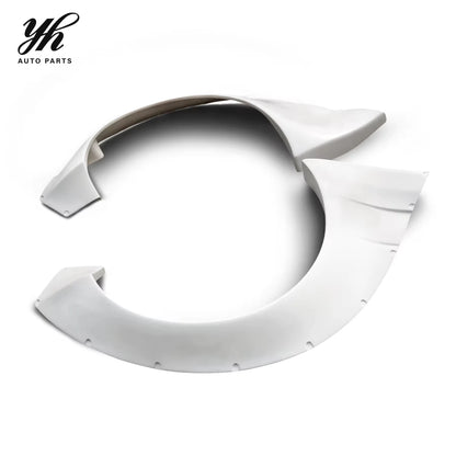 Yuhang for 1999-2002 S15 Silvia Rocket Bunny Style for Carbon Fiber High Polished Black Rear Fender FRP