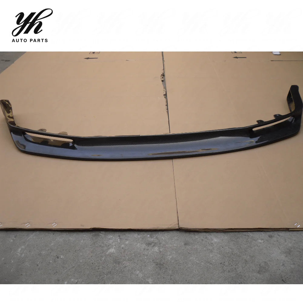 Yuhang Black Carbon Fiber Front Lip for Skyline R32 GT-R Jun Style with Easy Installation
