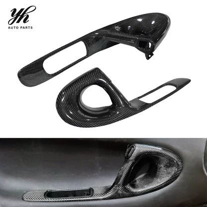 For RX7 FD3S RHD Inner Door Handle Replacement LHS (Left Hand Side) Carbon Fiber CF