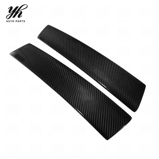 Yuhang High Quality Black Carbon Fiber B Pillar Cover for 2008- Skyline R34 GTR GTT 2pcs Easy Installation No Warranty