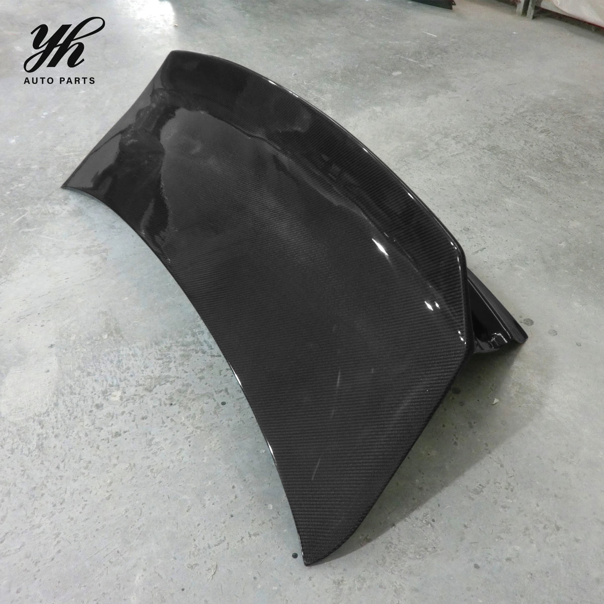 YH High Quality Lightweight 3k Twill Weave Full Carbon Fiber Boot Lid Trunk Tailgate Easy Installation for Mitsubishi Lancer EVO