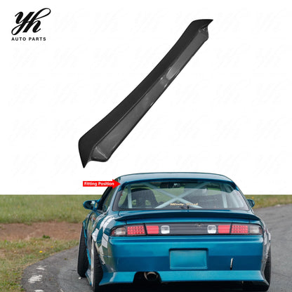 Carbon Fiber Roof Spoiler for  S14/S14A Dmax Style CF Rear Wing Spoiler