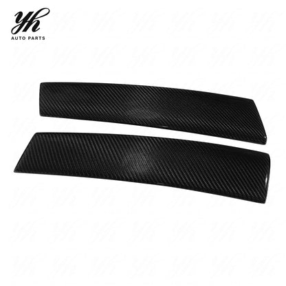 Yuhang High Quality Black Carbon Fiber B Pillar Cover for 2008- Skyline R34 GTR GTT 2pcs Easy Installation No Warranty
