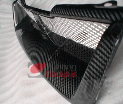 YH Auto Spare Part Carbon Fiber OEM Style Front Bumper Grille Black for 1995-1998 Skyline R33 GTR (Easy Installation