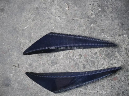 Carbon Fiber OEM Front Bumper 2pcs Splitter Canard for Evolution Evo 6 CF