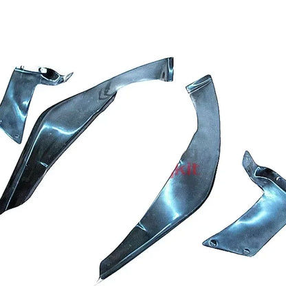 Carbon Fiber FRP Rear Decorative Stripe Bodykit for New 1989-1994 180SX RPS13 Rocket Bunny RB V2 Bumper Canard Splitter Black