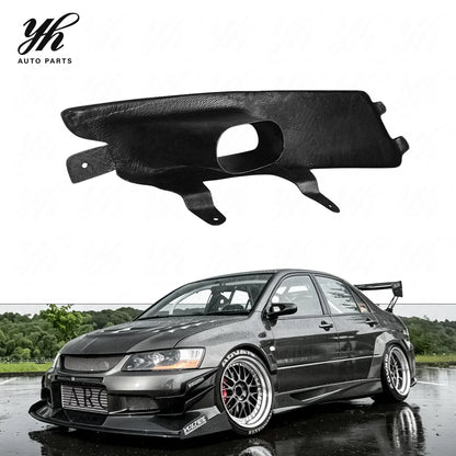 FOR 2001-2002  Evolution EVO 7-8-9 Carbon Fiber Headlight Air Intake Replacement LHS