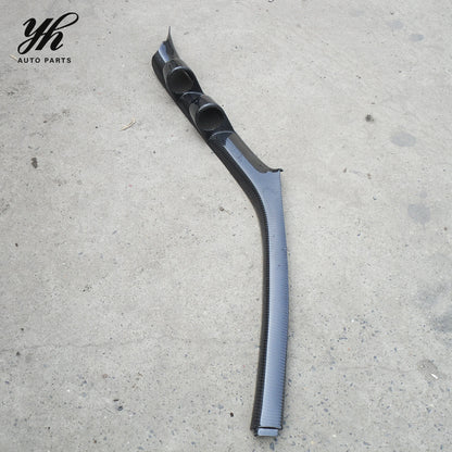 YH Carbon Fiber Skyline R33 GTS/GTR A-Pillar Twin Gauge Pod RHD CF Black for Retrofit/Upgrade