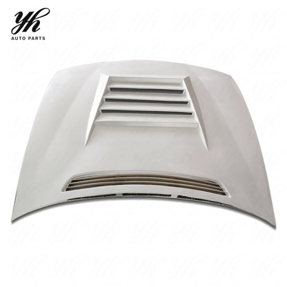 FRP D-Max Style Vented Engine Hood Fiberglass Bonnet for Nissan Silvia S14A S14 Kouki 1997-1998 Tuning Parts