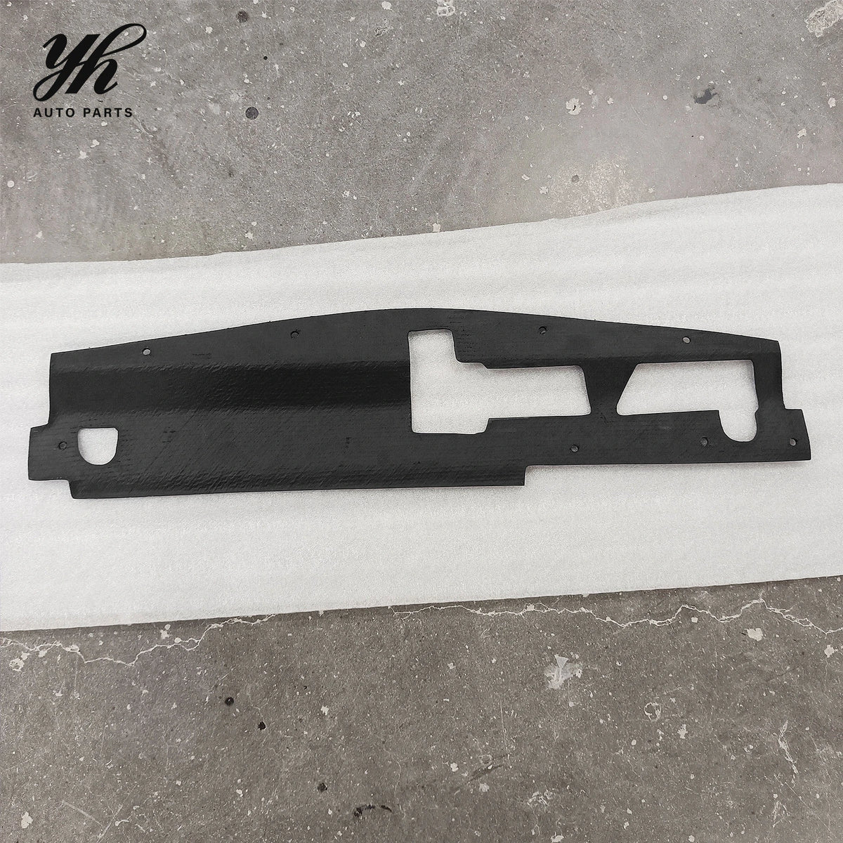 Glossy Carbon Fiber Radiator Cooling Plate Air Diversion Panel for Mitsubishi Lancer Evolution EVO 8 VIII CT9A Tuning