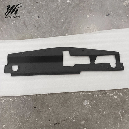 Glossy Carbon Fiber Radiator Cooling Plate Air Diversion Panel for Mitsubishi Lancer Evolution EVO 8 VIII CT9A Tuning